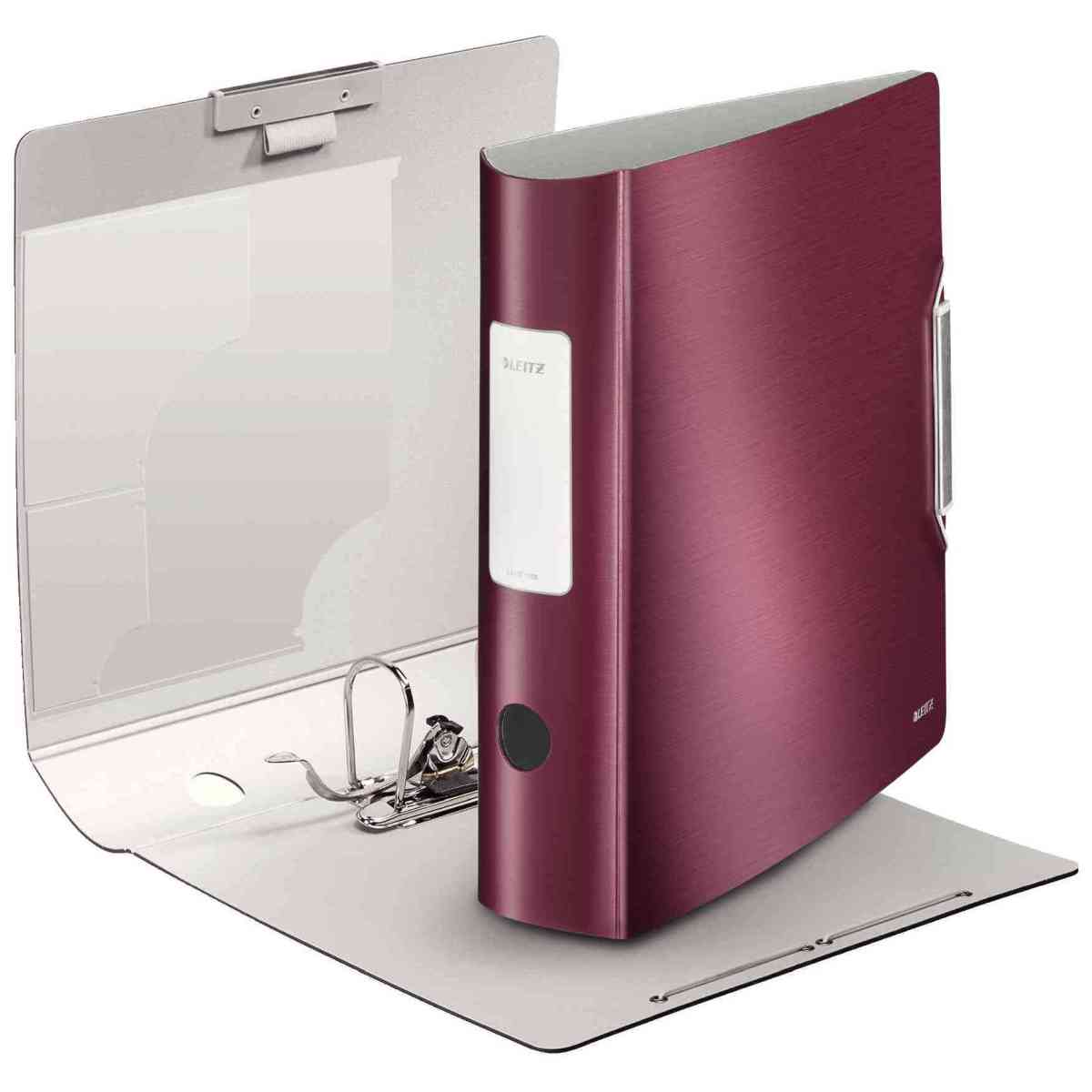 LEITZ Ordner Active Style 1108 80mm granat rot