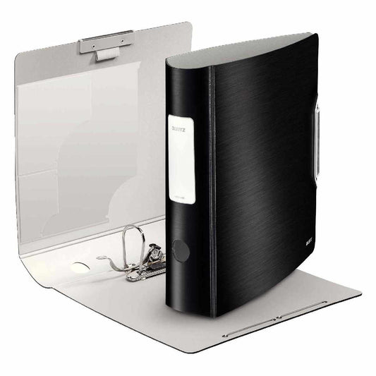 LEITZ Ordner Active Style 1108 80mm satin schwarz