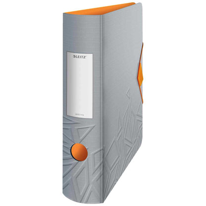 LEITZ Ordner Active Urban Chic 1116 82mm grau / orange