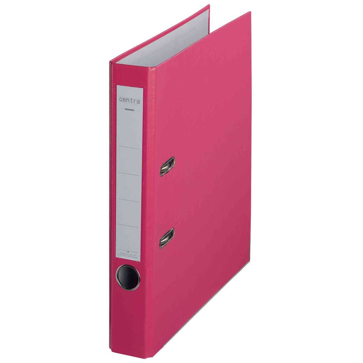 CENTRA Ordner Chromos A4 schmal 50mm fuchsia