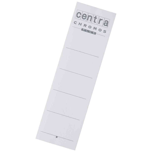CENTRA Rückenschild für Chromos Ordner 80mm 10 Stück