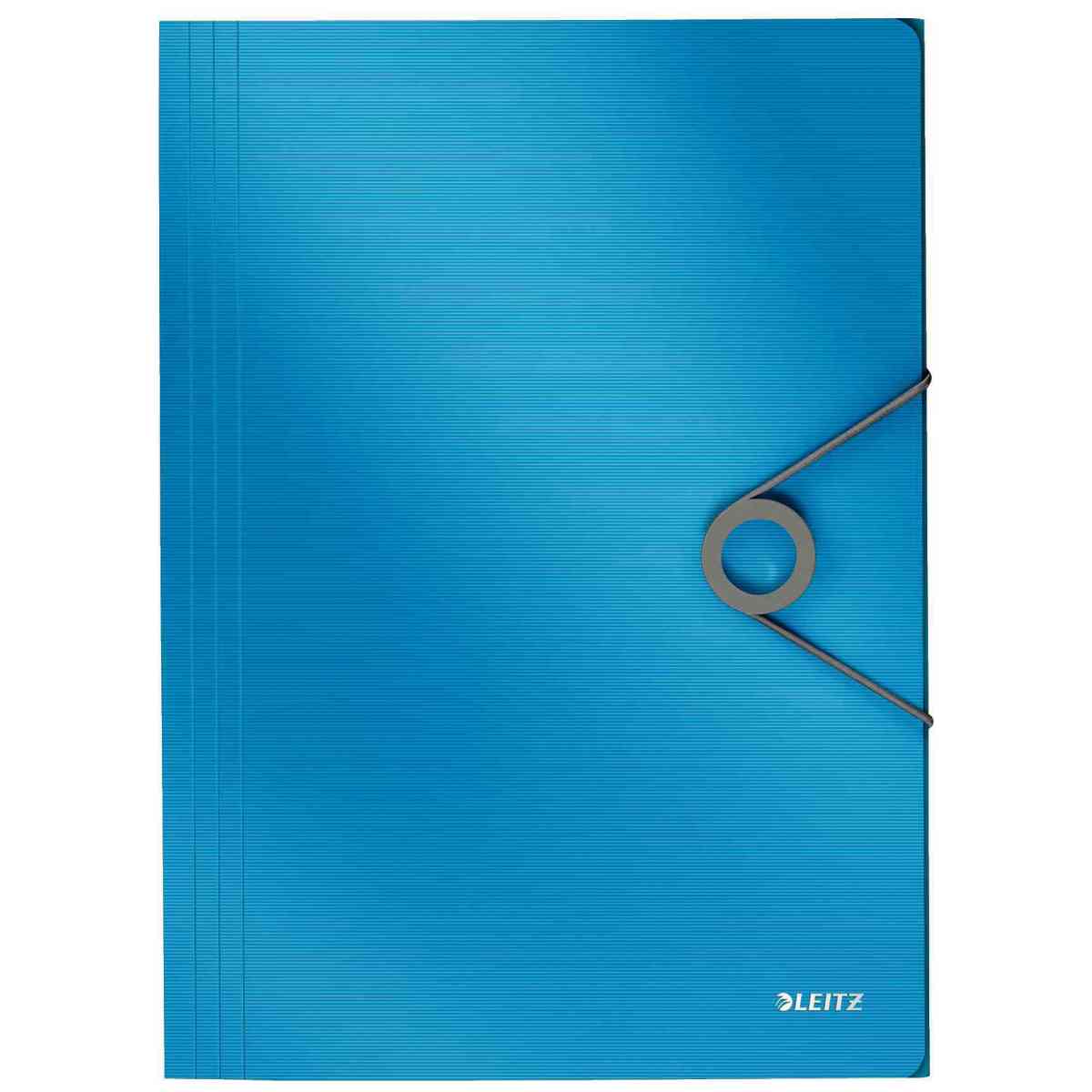 LEITZ Eckspannermappe SOLID 4563 A4 PP hellblau