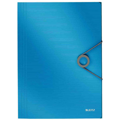LEITZ Eckspannermappe SOLID 4563 A4 PP hellblau