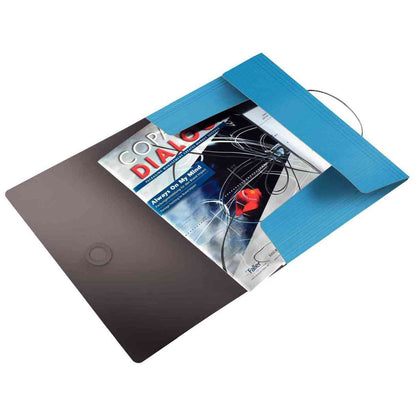 LEITZ Eckspannermappe SOLID 4563 A4 PP hellblau