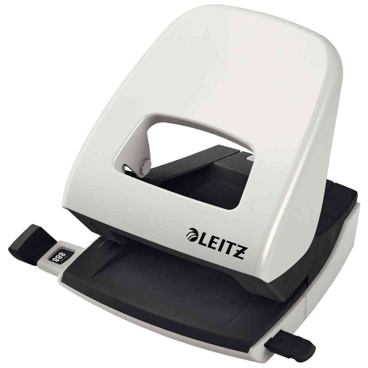 LEITZ Locher NeXXt 5008 Metall lichtgrau bis 30 Blatt