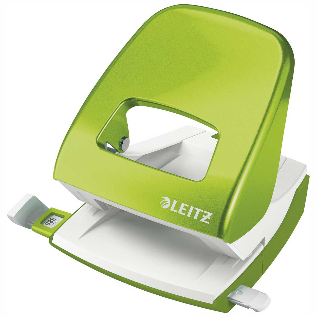 LEITZ Locher NeXXt 5008 Metall grün metallic bis 30 Blatt