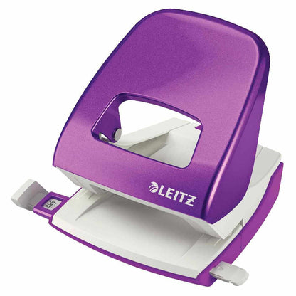 LEITZ Locher NeXXt 5008 Metall violett metallic bis 30 Blatt