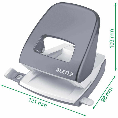 LEITZ Locher NeXXt 5008 Metall violett metallic bis 30 Blatt