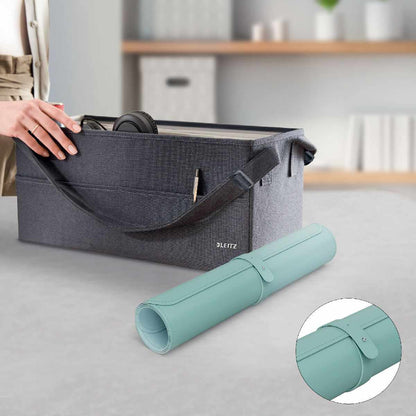 LEITZ Schreibunterlage Anti-Rutsch 80x40cm mint Soft-PVC *rollbar*
