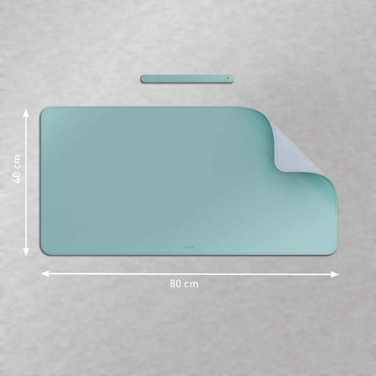 LEITZ Schreibunterlage Anti-Rutsch 80x40cm mint Soft-PVC *rollbar*
