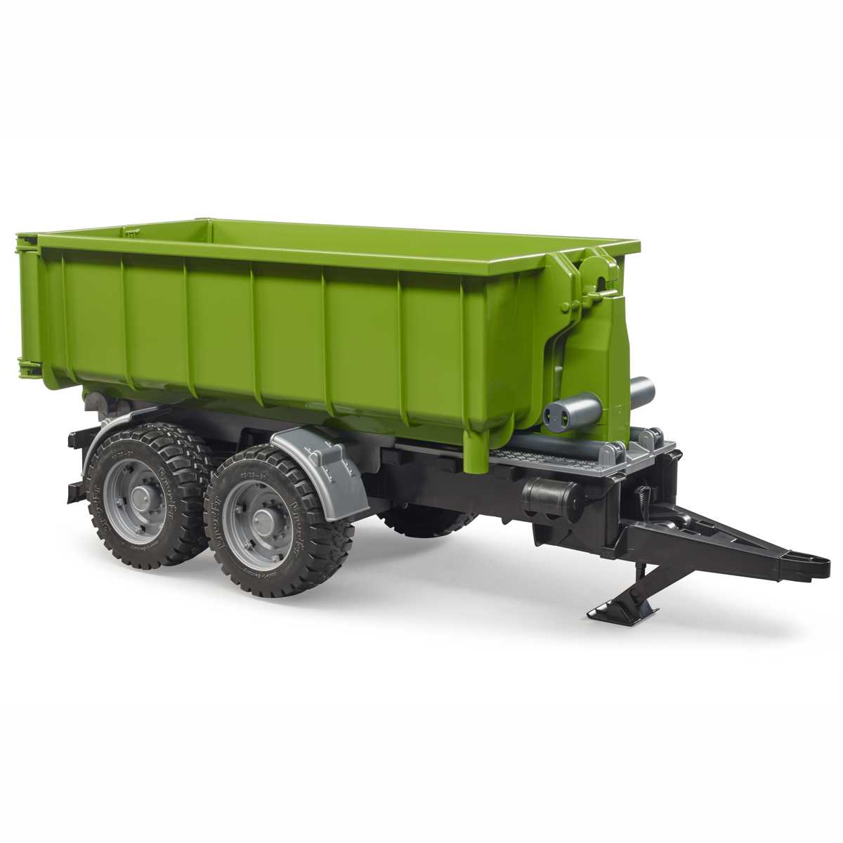 BRUDER 02035 Hakenlift Anhänger für Traktoren