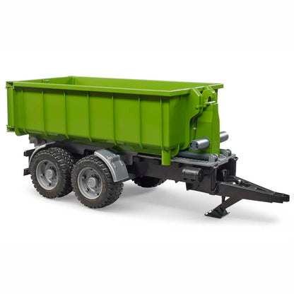 BRUDER 02035 Hakenlift Anhänger für Traktoren