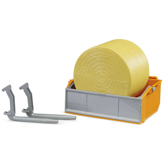 BRUDER 02353 Zubehör: Traktor-Ladekasten und Gabeln