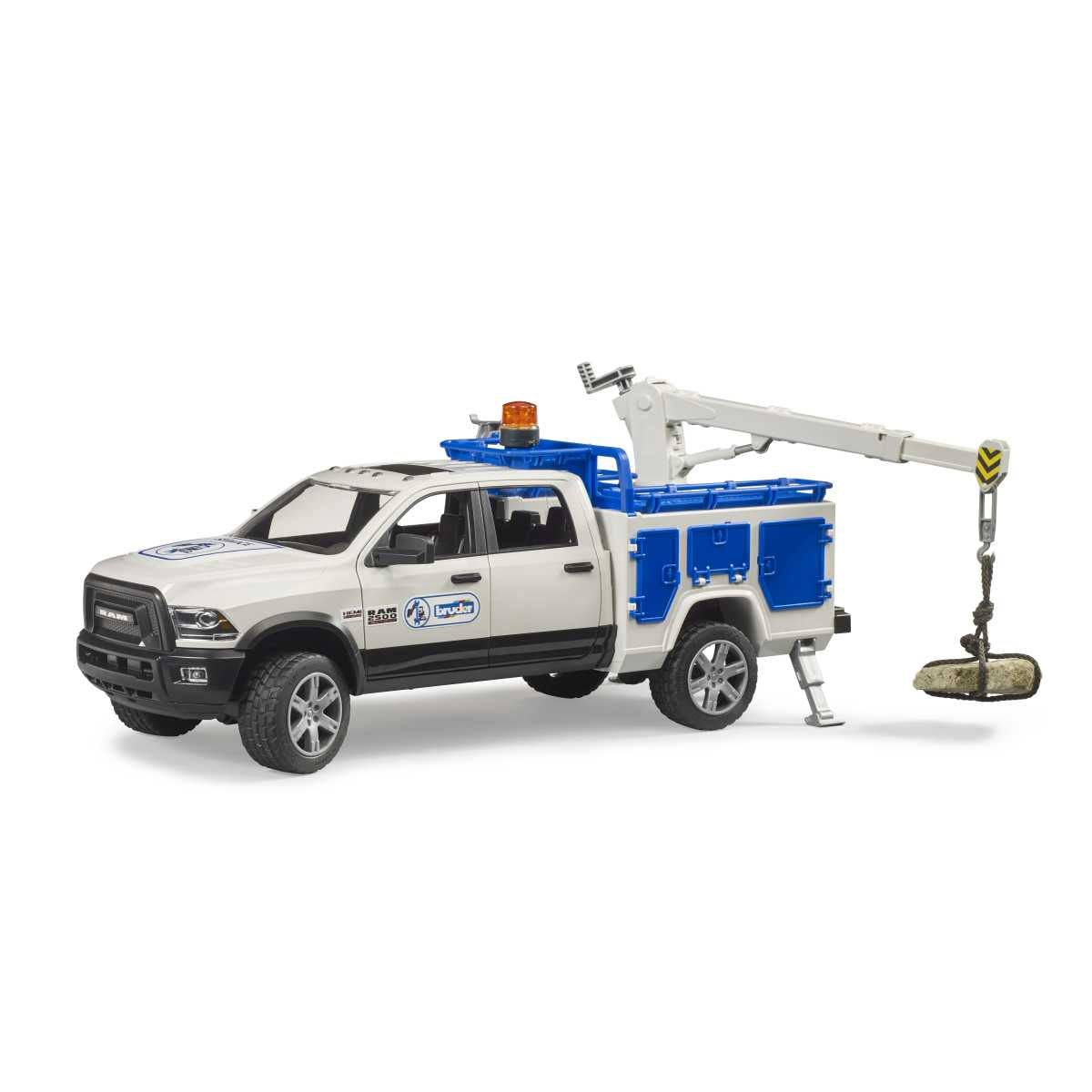 BRUDER 02509 RAM 2500 Service Truck mit Rundumleuchte