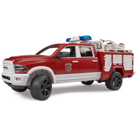 BRUDER 02544 RAM 2500 Feuerwehreinsatzwagen mit Light + Sound Modul