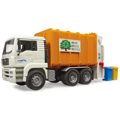 BRUDER 02772 MAN TGA Müll-LKW Hecklader