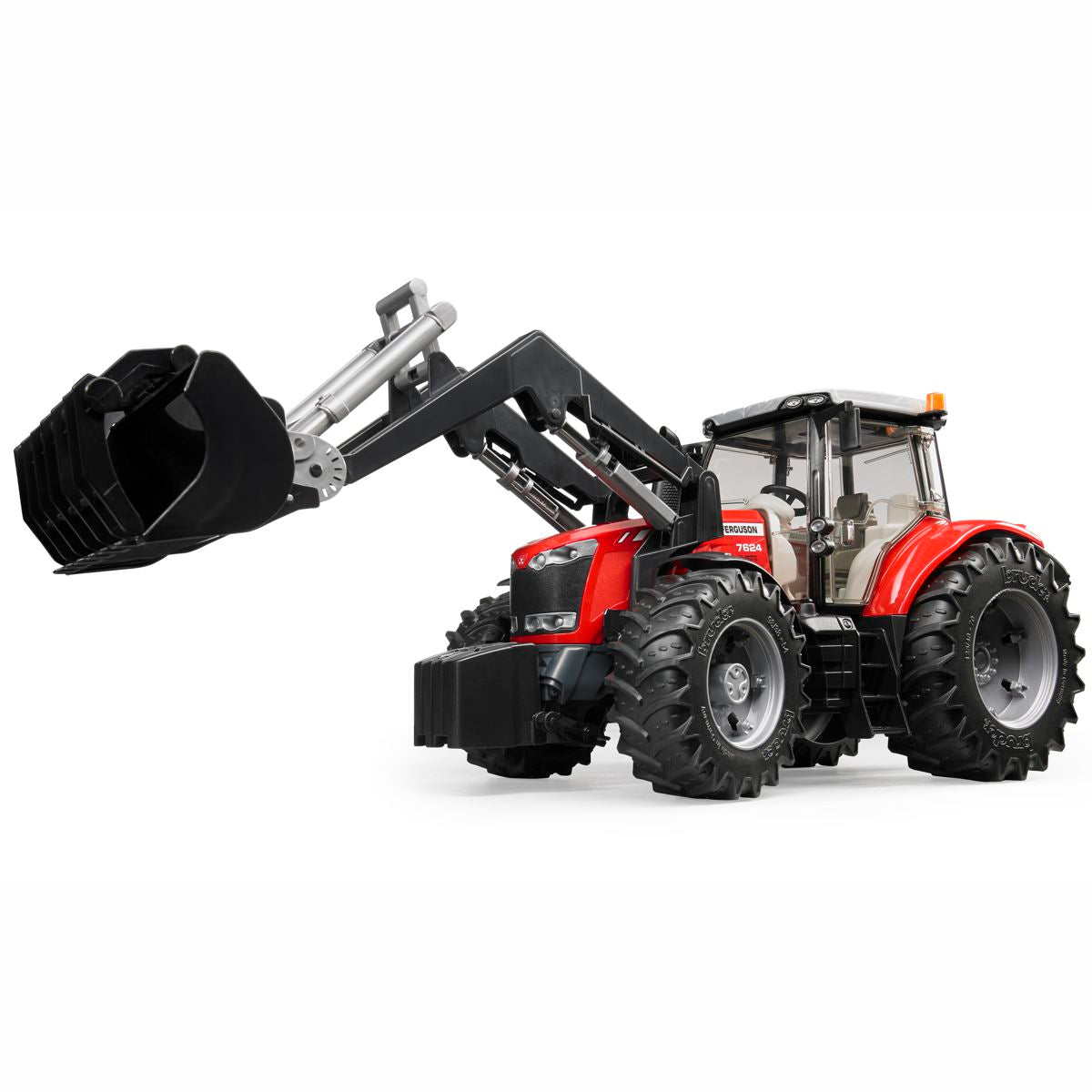 BRUDER 03047 Massey Ferguson 7624 mit Frontlader