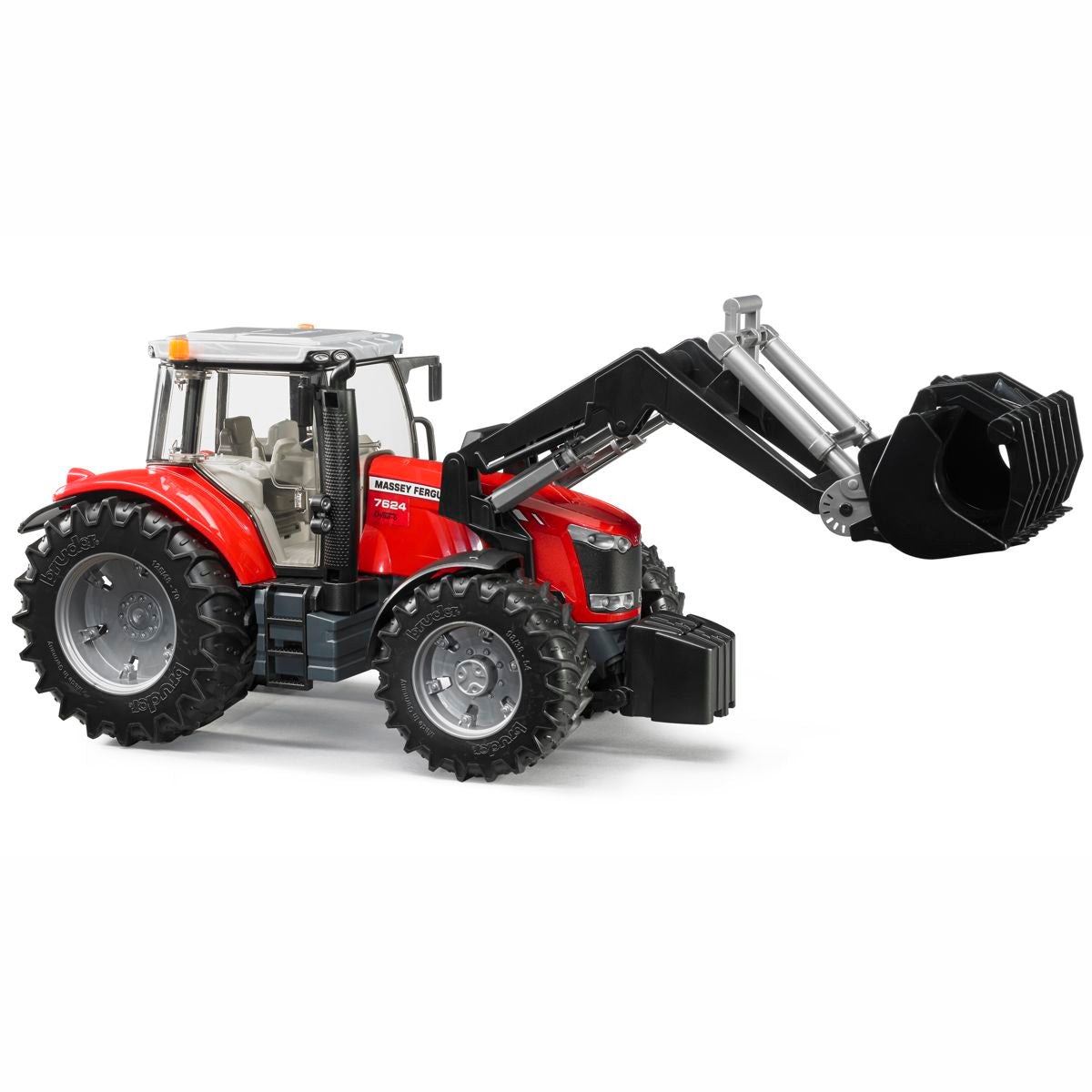 BRUDER 03047 Massey Ferguson 7624 mit Frontlader