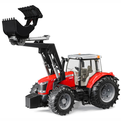 BRUDER 03047 Massey Ferguson 7624 mit Frontlader