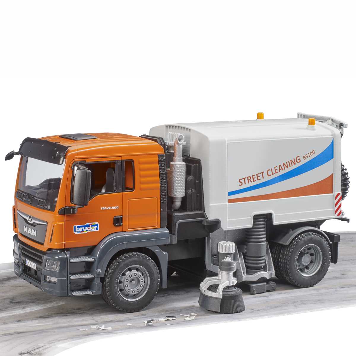 BRUDER 03780 MAN TGS LKW Straßenreinigung
