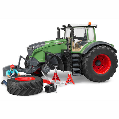 BRUDER 04041 Fendt 1050 Vario mit Mechaniker und 
Werkstattausstattung