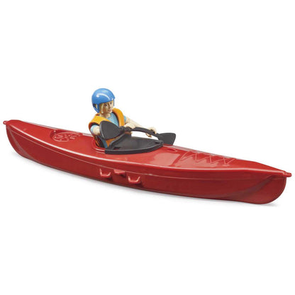 BRUDER 63155 bworld Kajak mit Figur