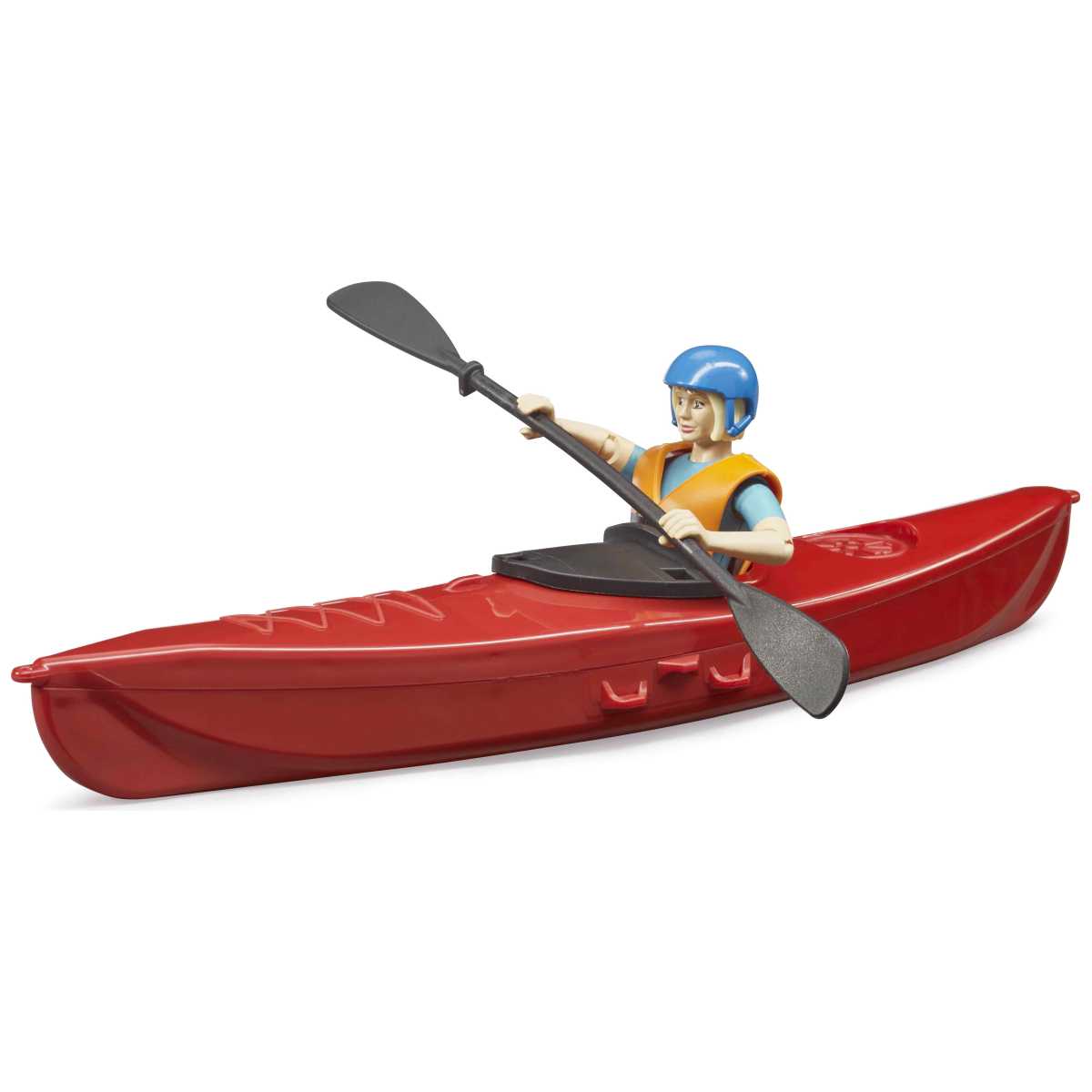 BRUDER 63155 bworld Kajak mit Figur