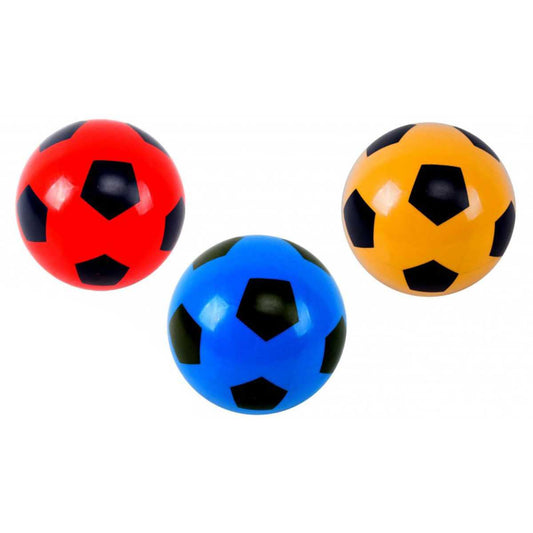 Fußball Plastik Kunststoff Mini-Ball Handball 13cm farbig 3 Stück -SPARPACK-