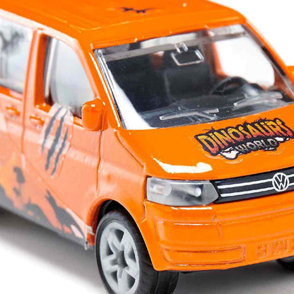 SIKU 1070 VW Multivan mit Dino-Stickern