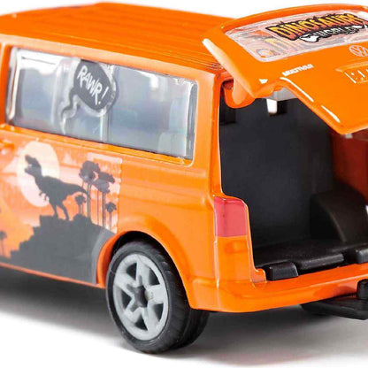 SIKU 1070 VW Multivan mit Dino-Stickern
