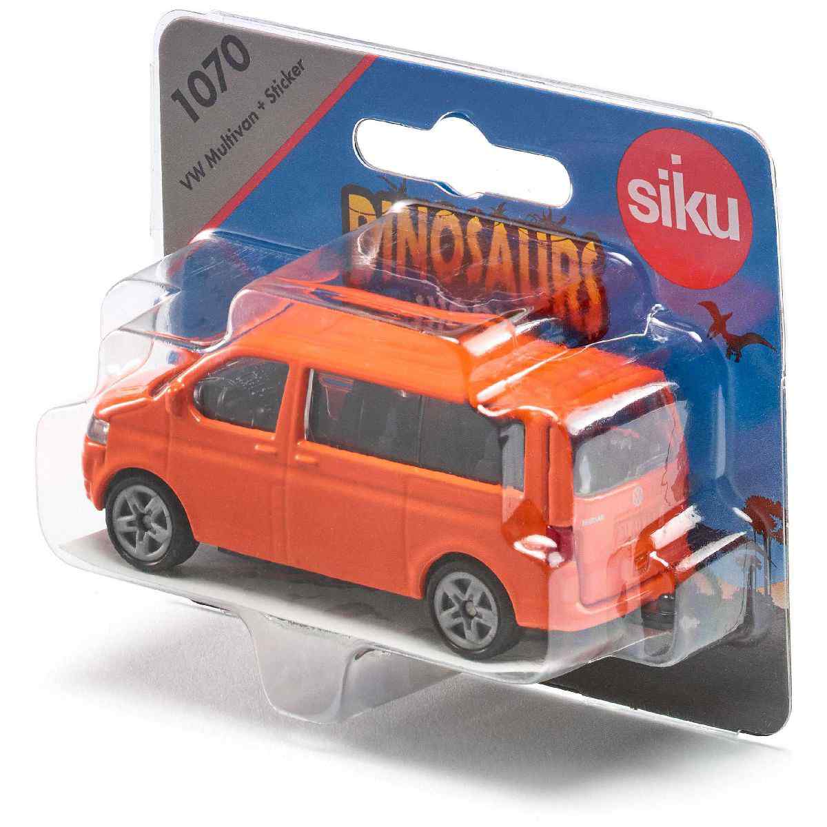 SIKU 1070 VW Multivan mit Dino-Stickern