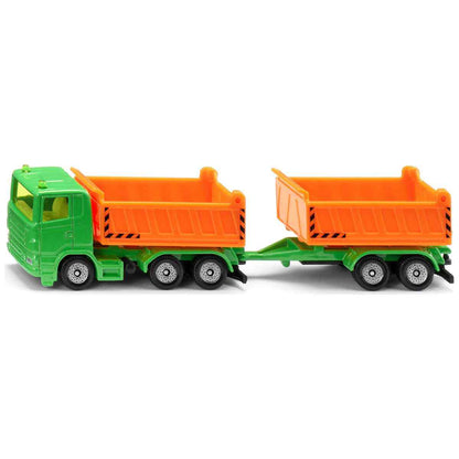 SIKU 1685 LKW mit Kippmulde und Kippanhänger