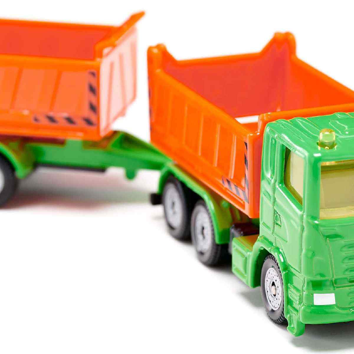 SIKU 1685 LKW mit Kippmulde und Kippanhänger