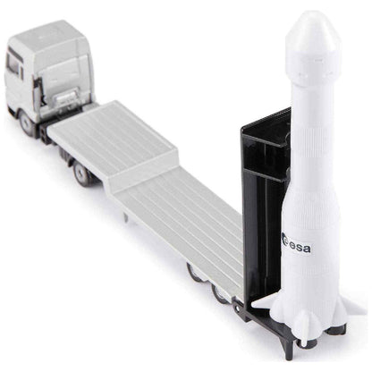 SIKU 1758 MAN Lkw mit ESA Rakete 1:87 *NEU 2026*