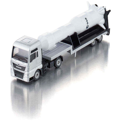SIKU 1758 MAN Lkw mit ESA Rakete 1:87 *NEU 2026*