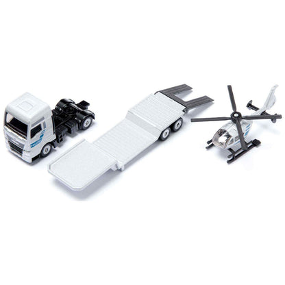 SIKU 1759 MAN Lkw mit Polizei Helikopter 1:87 *NEU 2026*