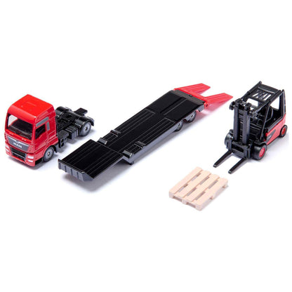 SIKU 1763 MAN Lkw mit Linde Gabelstapler 1:87 *NEU 2026*