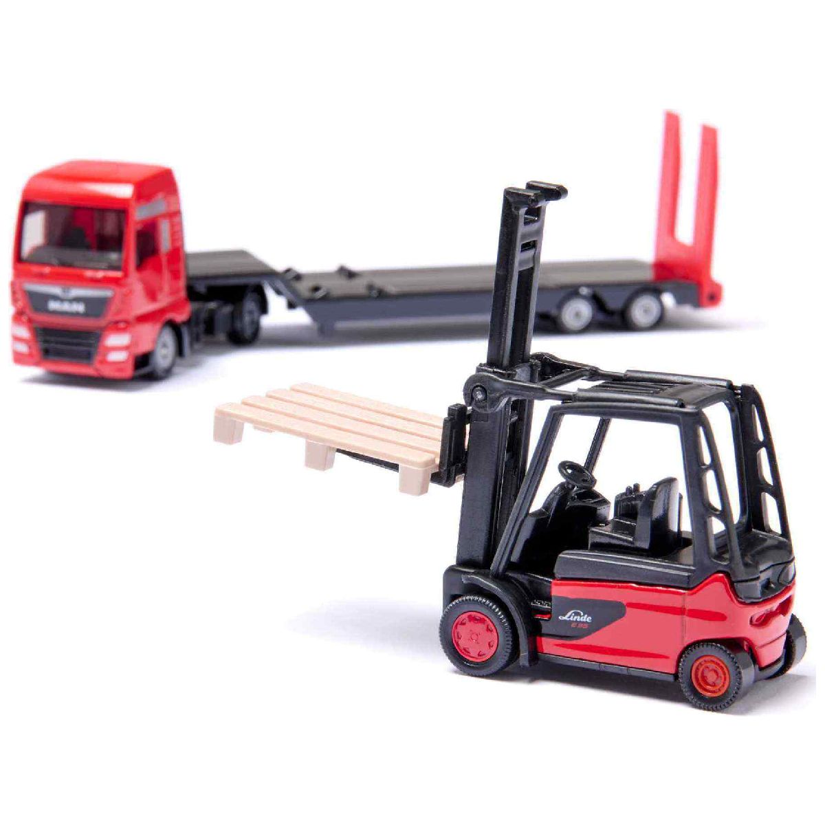SIKU 1763 MAN Lkw mit Linde Gabelstapler 1:87 *NEU 2026*