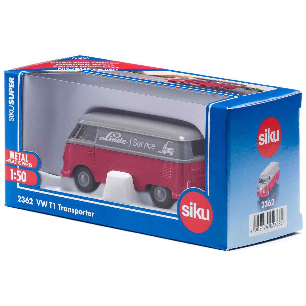 SIKU 2362 VW T1 Transporter Linde Service 1:50
