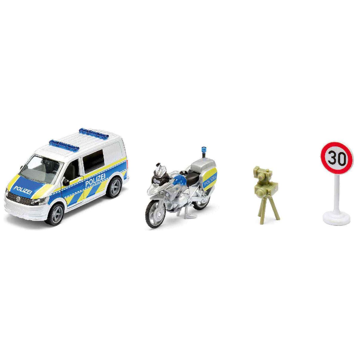 SIKU 2562 VW T6 mit BMW Polizeimotorrad *NEU 2026*