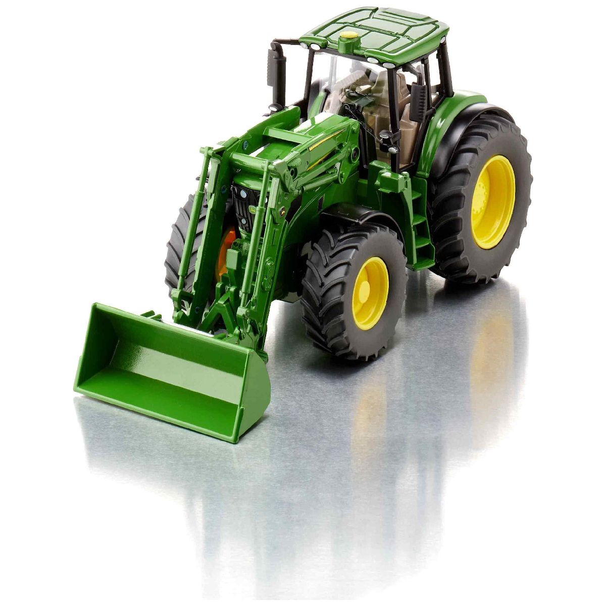SIKU 3666 John Deere 6M 220 Set mit abnehmbaren Frontlader 1:32 *NEU 2026*