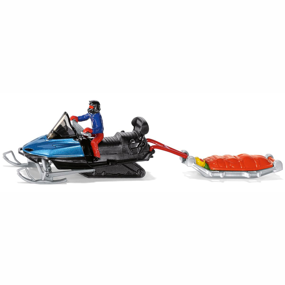 SIKU 1684 Snowmobil mit Rettungsschlitten