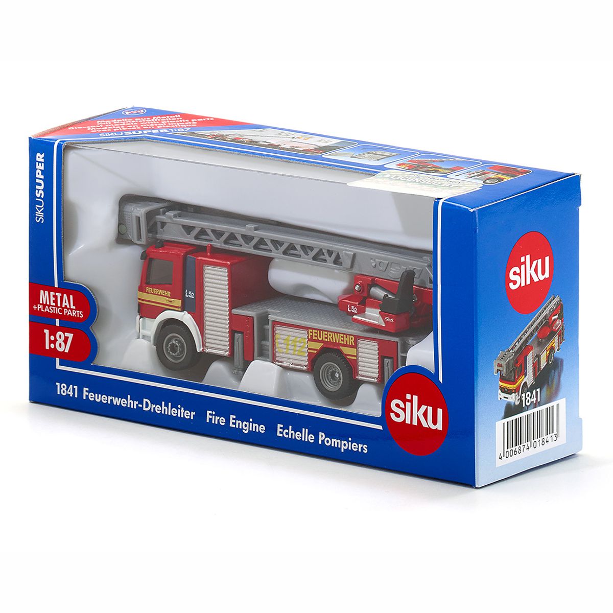 SIKU 1841 Feuerwehrdrehleiter 1:87