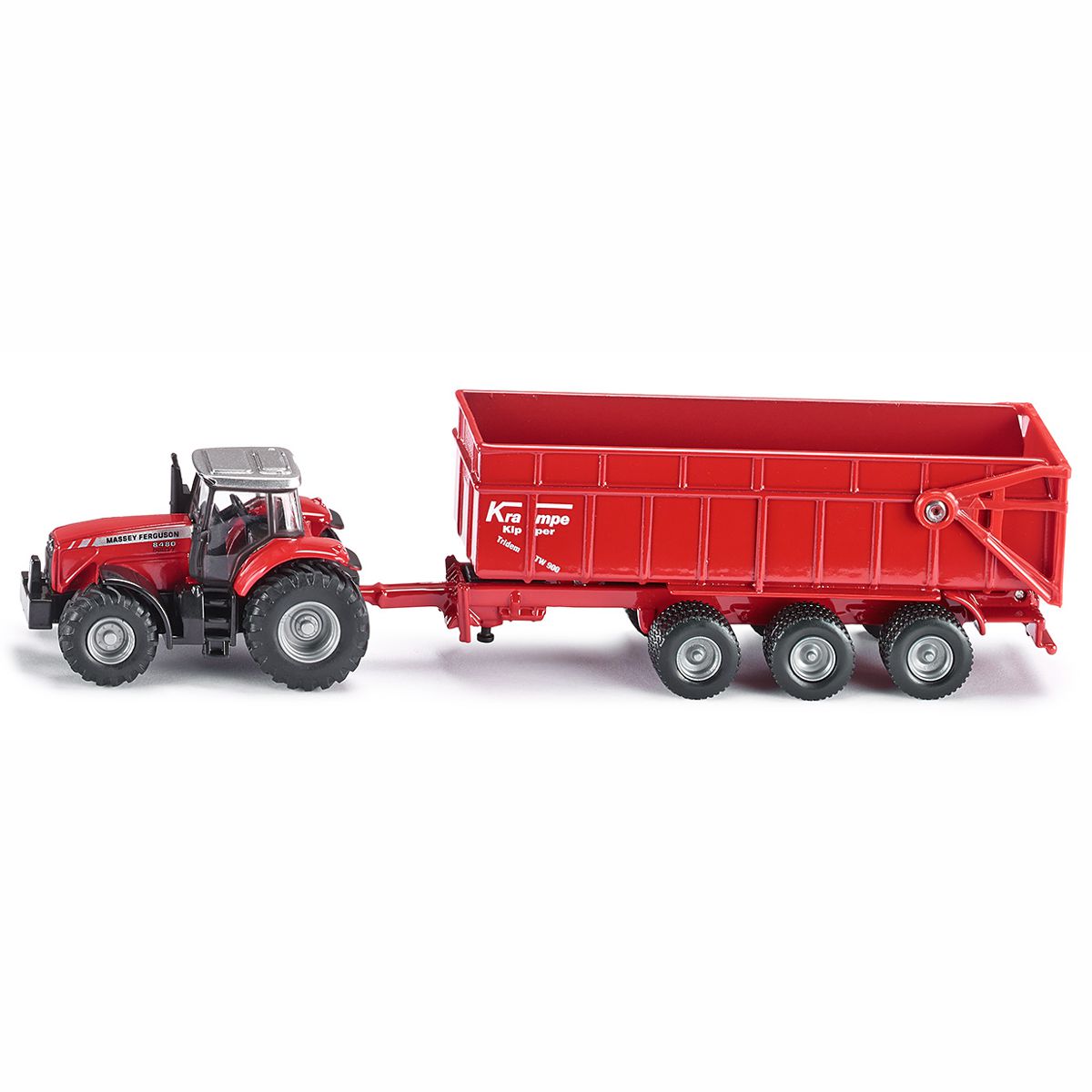 SIKU 1844 Massey Ferguson mit Anhänger 1:87