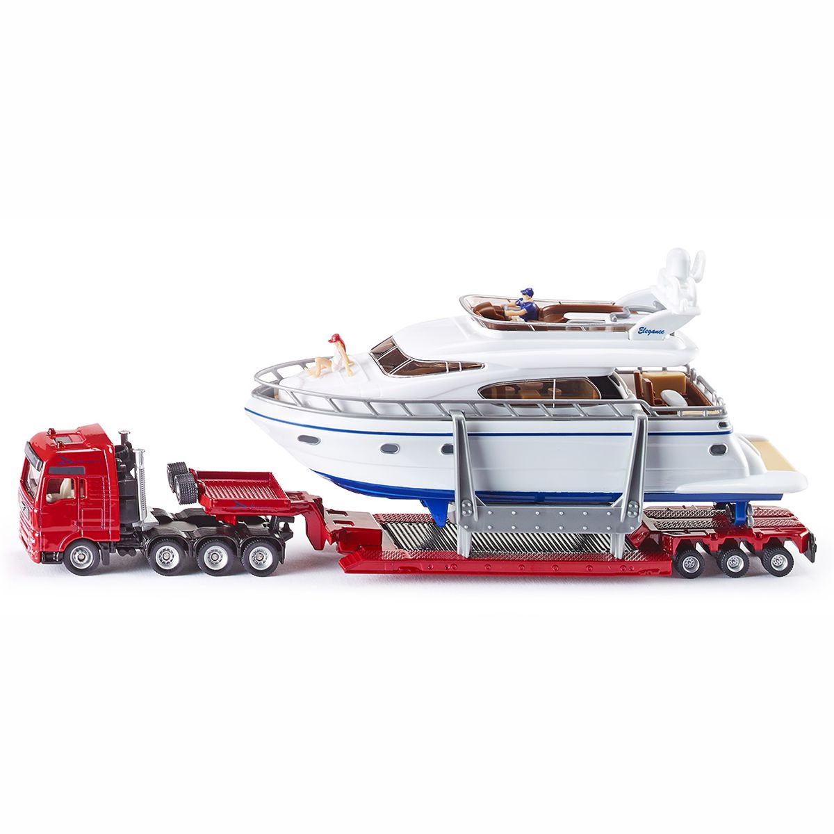 SIKU 1849 Schwertransport mit Yacht 1:87