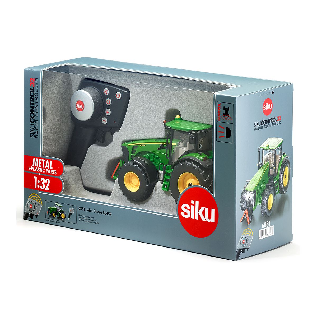 SIKU 6881 John Deere 8345R Set mit Fernsteuerung 1:32