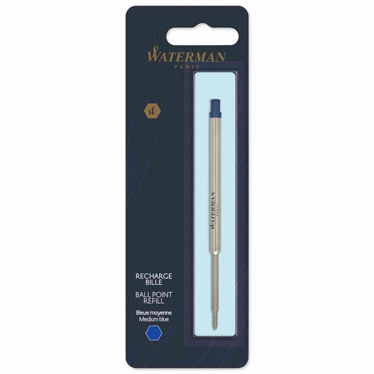 WATERMAN Kugelschreibermine F Standard Maxima blau