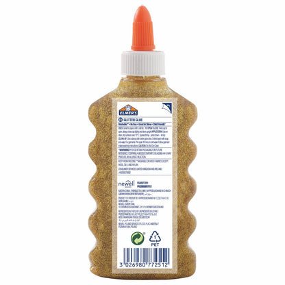 ELMERS Schulkleber 177ml Glitzerkleber gold