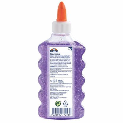 ELMERS Schulkleber 177ml Glitzerkleber violett
