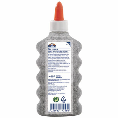 ELMERS Schulkleber 177ml Glitzerkleber silber